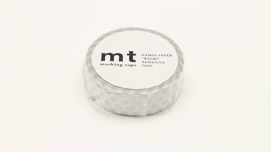 mt Dot Silver Japanese Washi Tape