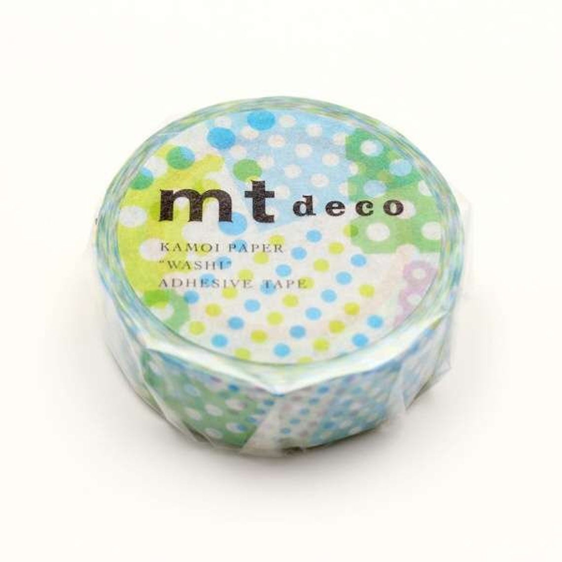 mt ex Negative Positive Dot Blue Japanese Washi Tape Masking Tape MT01D423 - Boutique SWEET BIRDIE