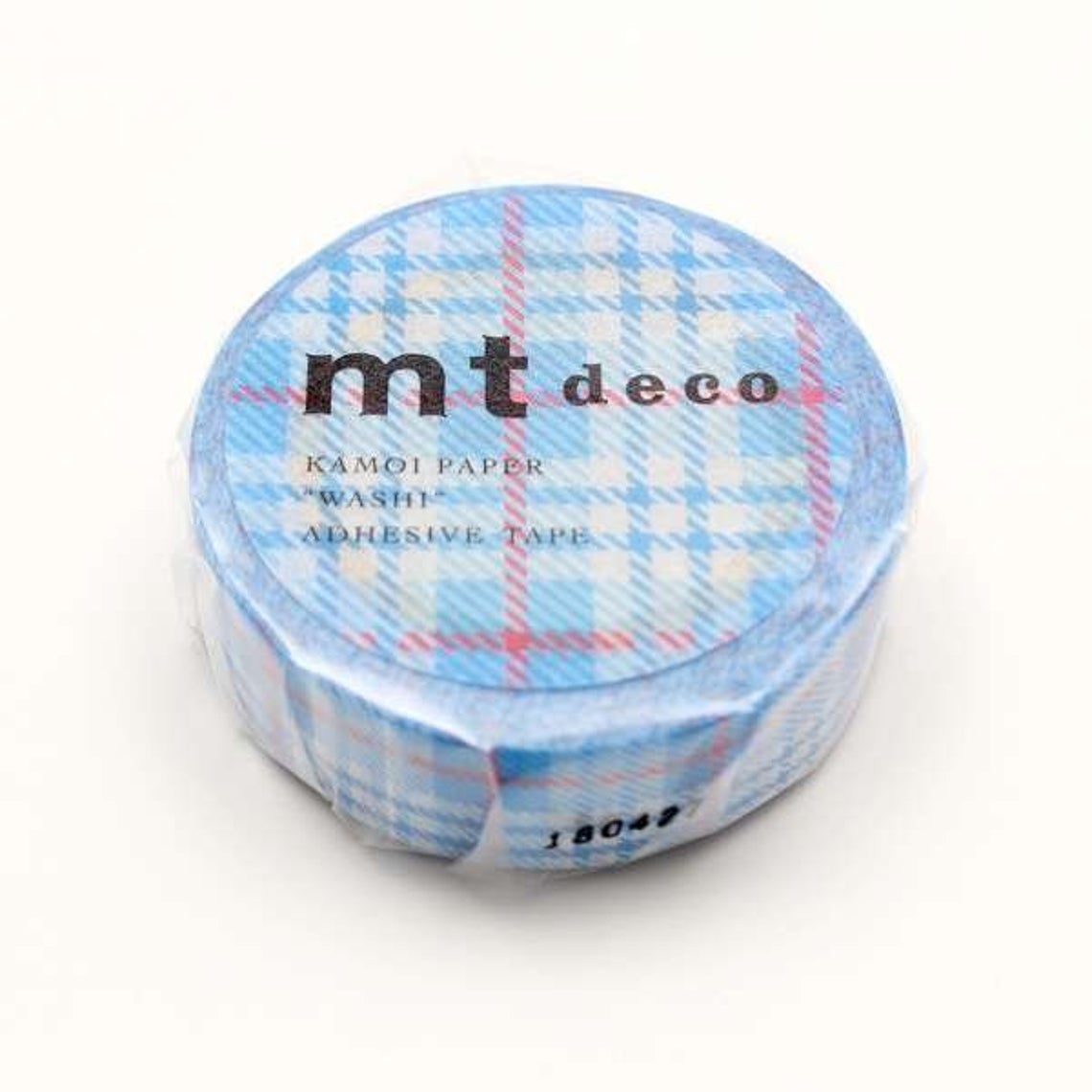 mt ex Check Light Blue Japanese Washi Tape Masking Tape MT01D421 - Boutique SWEET BIRDIE