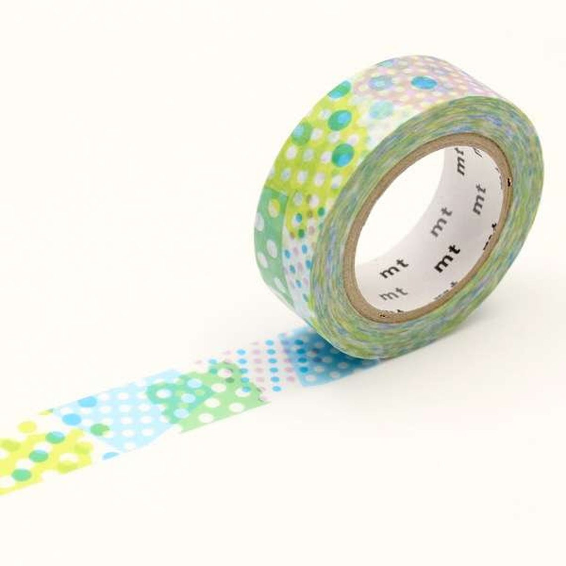 mt ex Negative Positive Dot Blue Japanese Washi Tape Masking Tape MT01D423 - Boutique SWEET BIRDIE