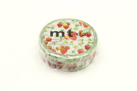 mt ex Strawberry Japanese Washi Tape Masking Tape MTEX1P155 - Boutique SWEET BIRDIE