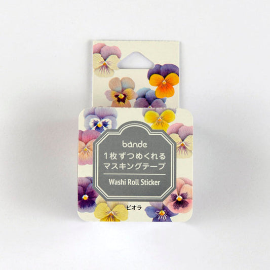 BANDE Viola Stickers Japanese Washi Roll Stickers