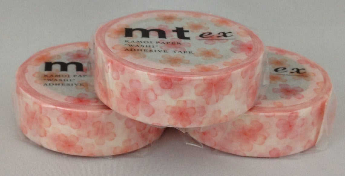 mt ex Cherry Blossom Japanese Washi Tape Masking Tape MTEX1P85 - Boutique SWEET BIRDIE