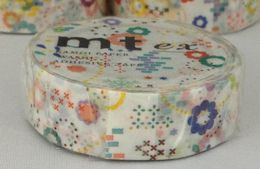 mt ex Colorful POP Japanese Washi Tape Masking Tape MTEX1P74 - Boutique SWEET BIRDIE