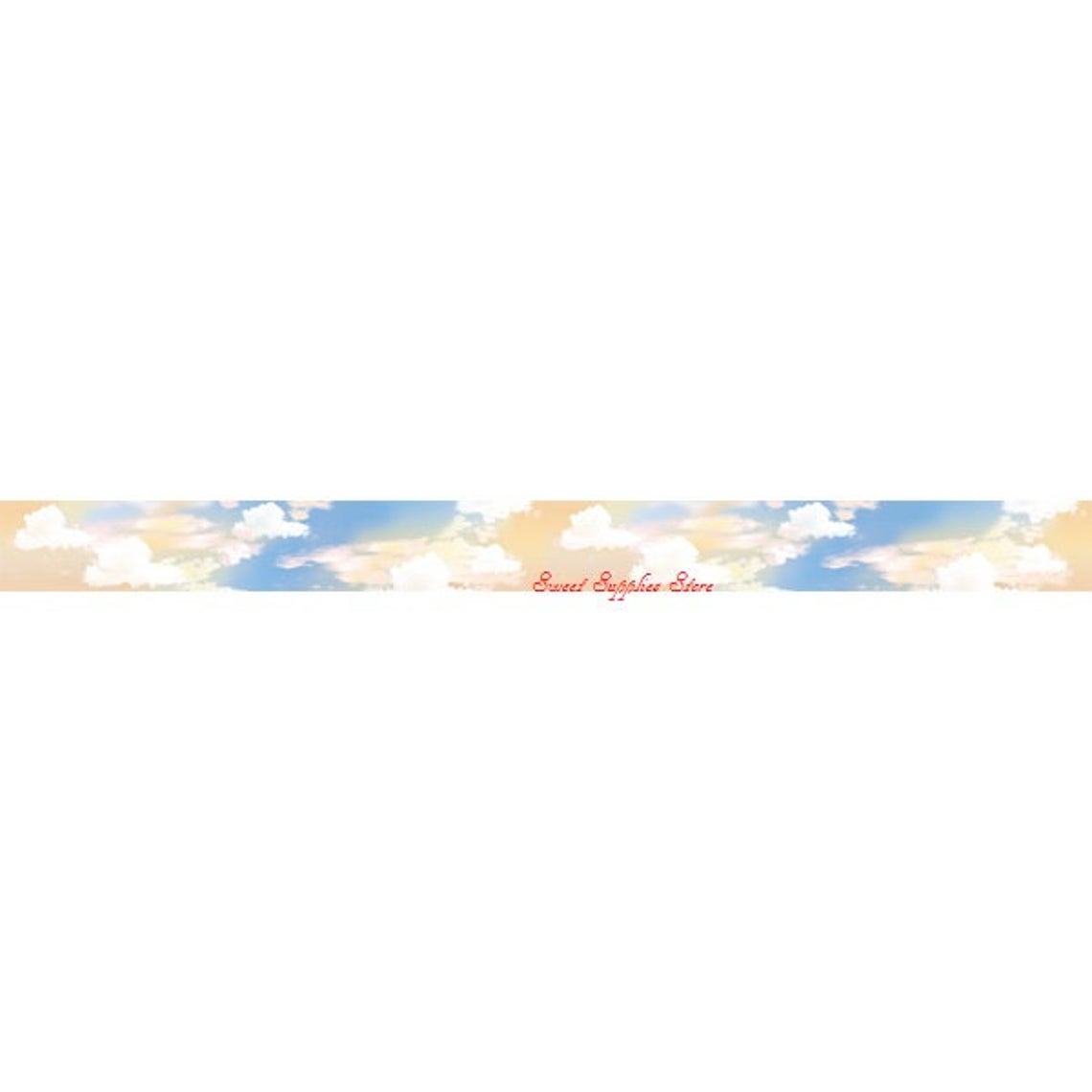 Vanilla Sky Maste Japanese Washi Tape Masking Tape