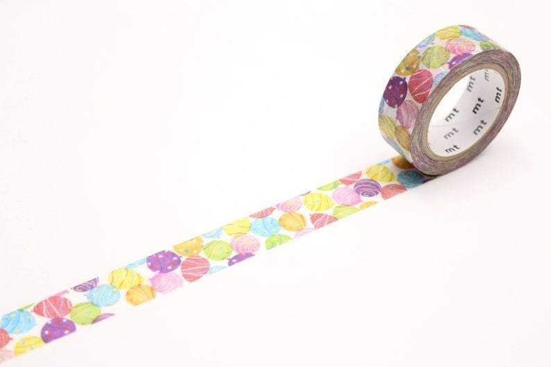 mt ex Yo Yo Balloon Japanese Washi Tape Masking Tape MTEX1P163 - Boutique SWEET BIRDIE