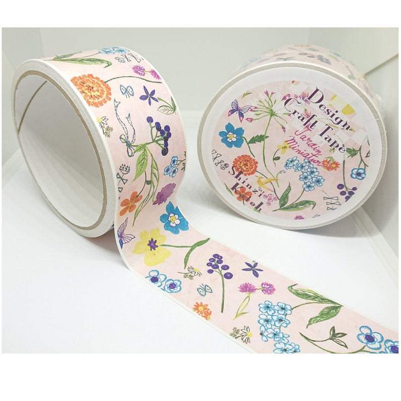 Flowers Packing Tape Craft Tape Shinzi Katoh Design - Boutique SWEET BIRDIE