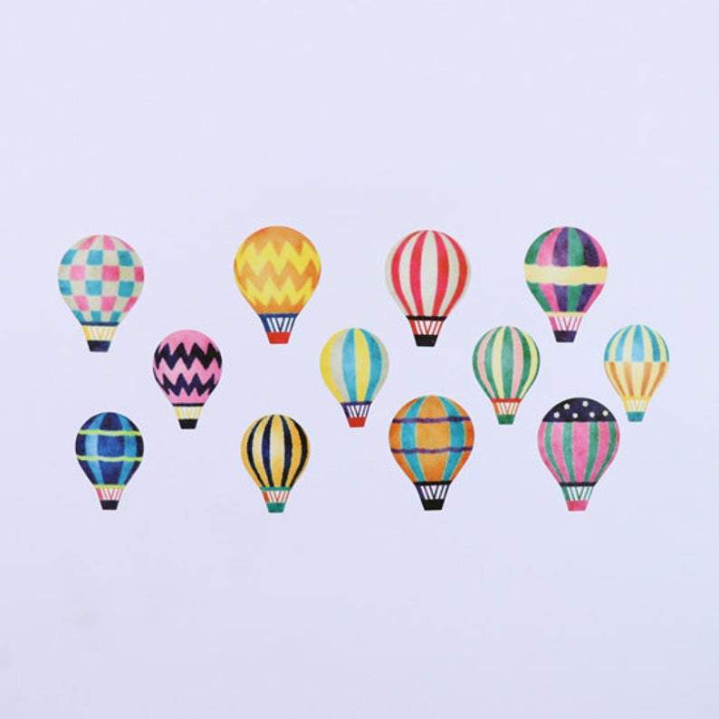 BANDE Balloon Japanese Washi Roll Stikcers - Boutique SWEET BIRDIE