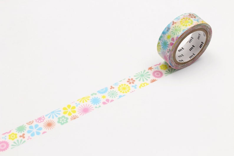 mt ex Spring Form Japanese Washi Tape Masking Tape - Boutique SWEET BIRDIE