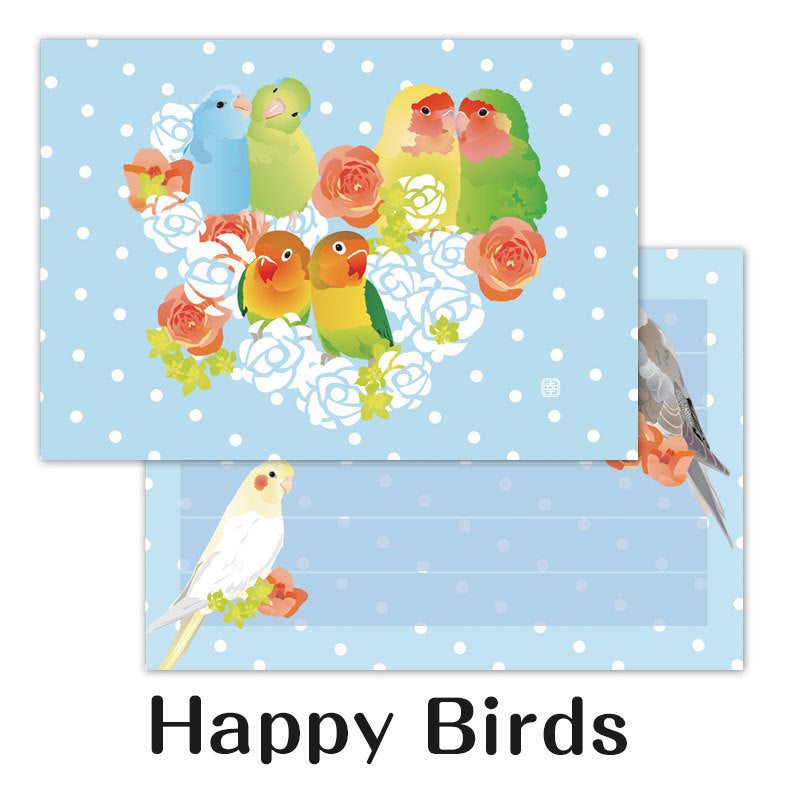 Creative Motion Pacific Parrotlet Lovebird Cockatiel Memo Pad cm139 - Boutique Sweet Birdie