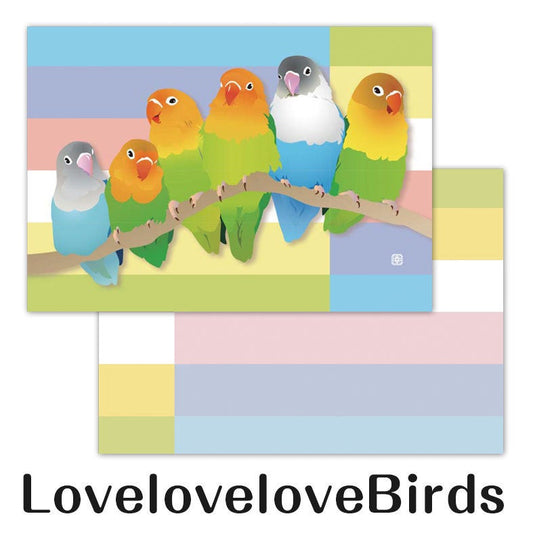 Creative Motion Lovebird Memo Pad - Boutique SWEET BIRDIE