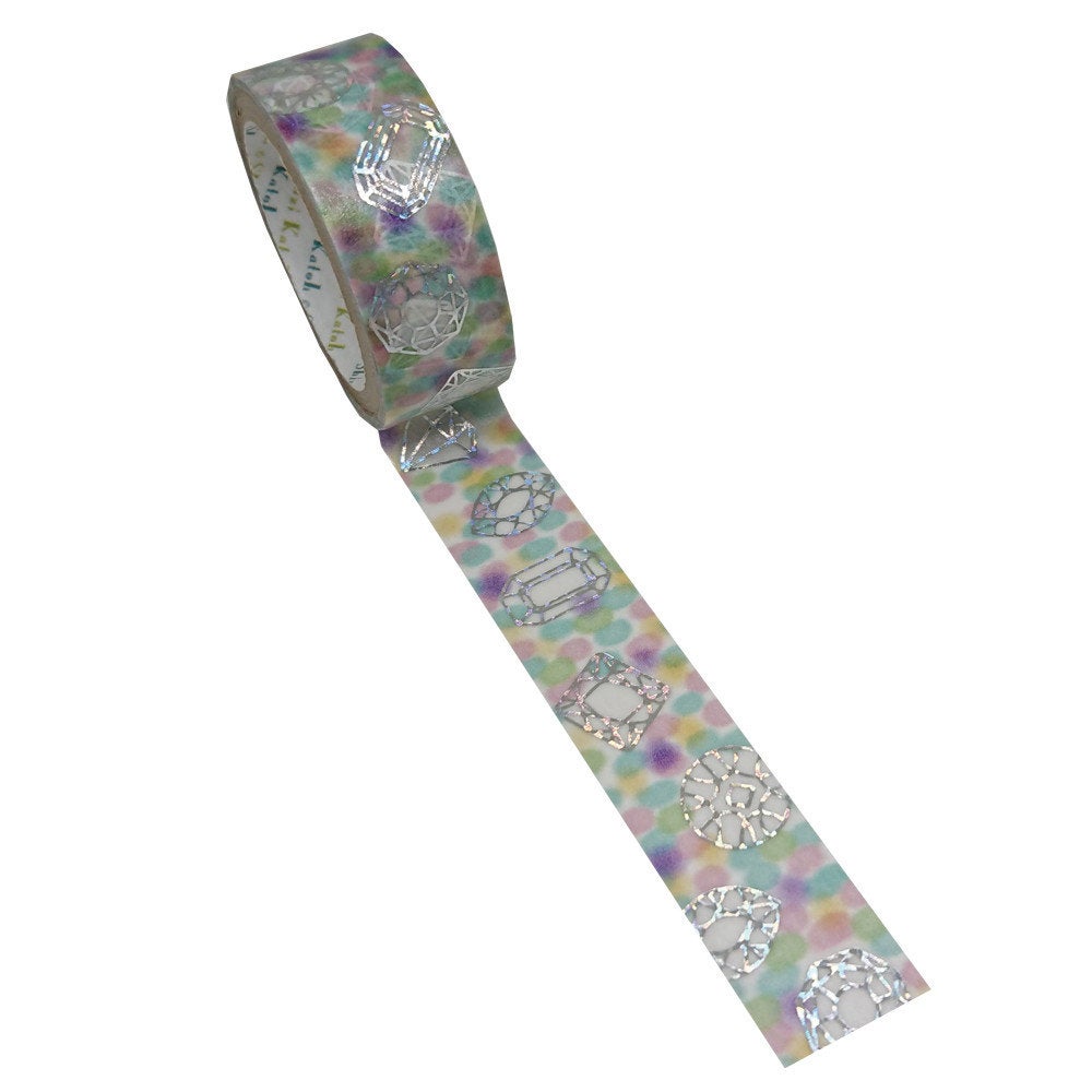 Jewelry Japanese Glitter Washi Tape Shinzi Katoh Design (ks-dt-10073) - Boutique SWEET BIRDIE