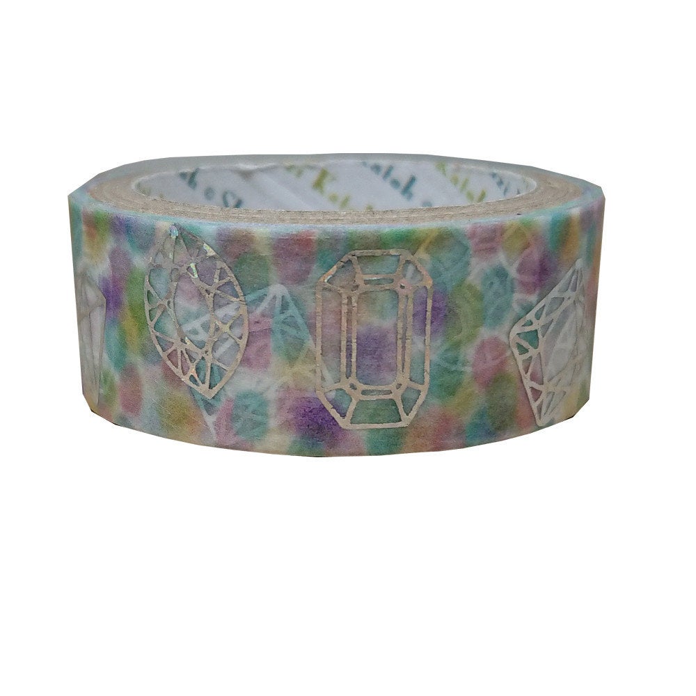 Jewelry Japanese Glitter Washi Tape Shinzi Katoh Design (ks-dt-10073) - Boutique SWEET BIRDIE