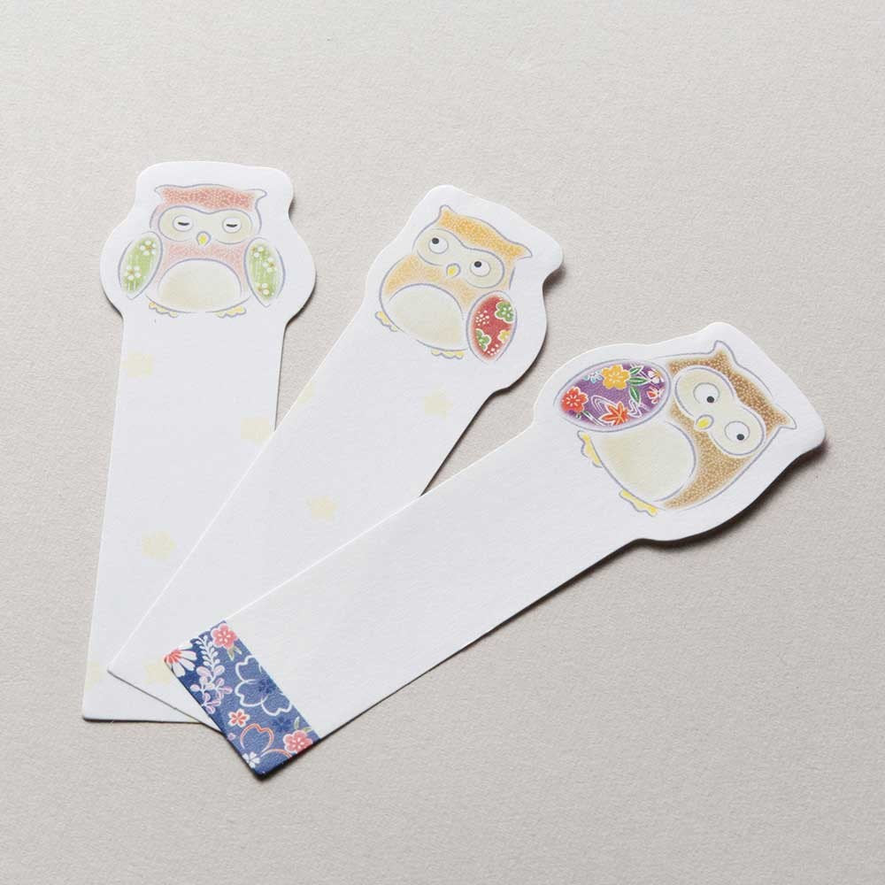 Owl Yuzen Sticky Notes 1304406 - Boutique SWEET BIRDIE