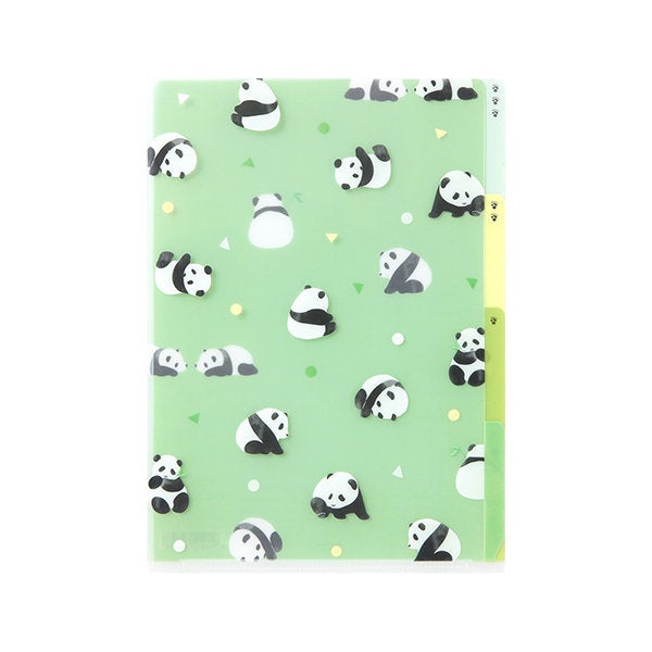 Panda A5 File Folder Organizer with 3 Pockets (35358-006) - Boutique SWEET BIRDIE
