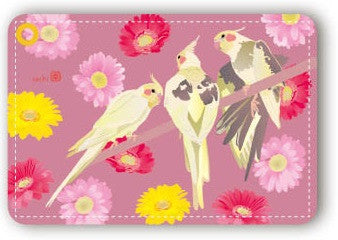 Cockatiel Pass Holder - Boutique Sweet Birdie